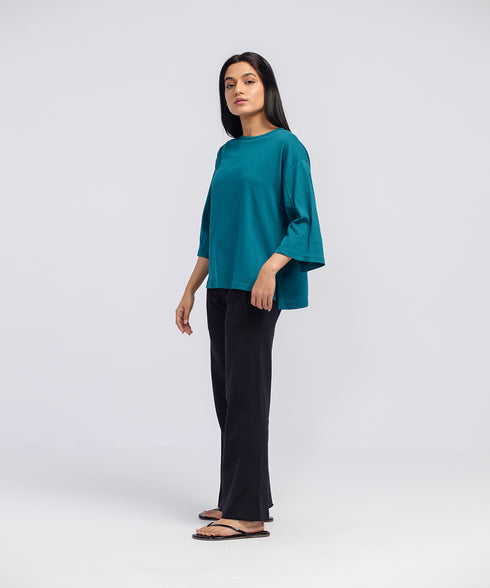 Women's Raw Hem Flare Pants